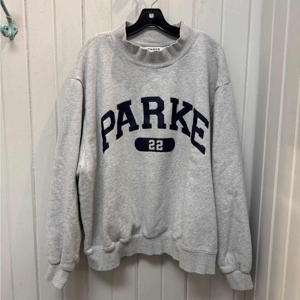 Parke Women’s Varsity Mock-neck Sweatshirt
